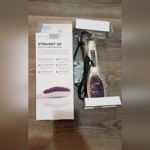 straight up ceramic hair straighter heats up to 450 degrees - Picture 6 of 6